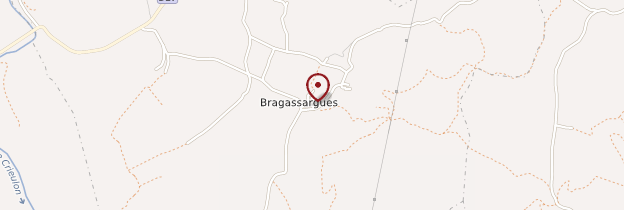Carte Bragassargues - Languedoc-Roussillon