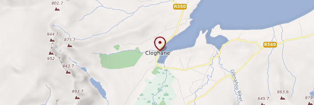 Carte Cloghane - Irlande