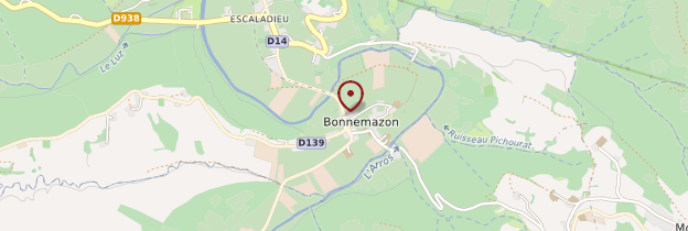 Carte Bonnemazon - Midi toulousain - Occitanie