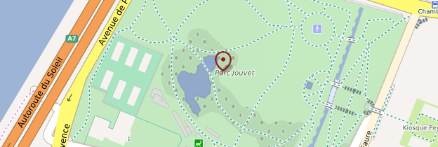 Carte Parc Jouvet - Ardèche, Drôme