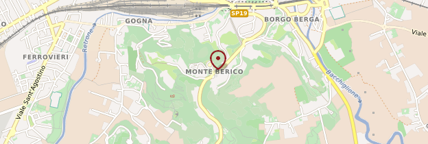 Carte Basilica di Monte Berico - Italie