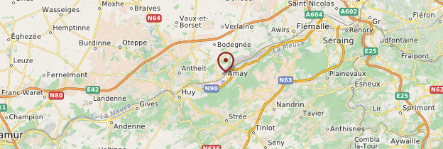 Carte Amay - Belgique