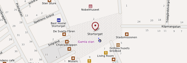 Carte Stortorget - Stockholm