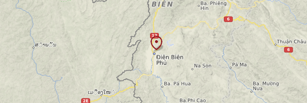Carte Ðiện Biên Phủ - Vietnam