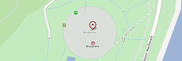 Carte Biosphère, musée de l'Environnement - Montréal