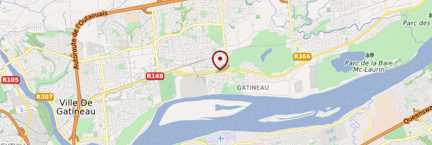 Carte Gatineau - Québec