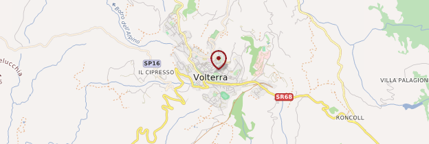 Carte Volterra - Toscane