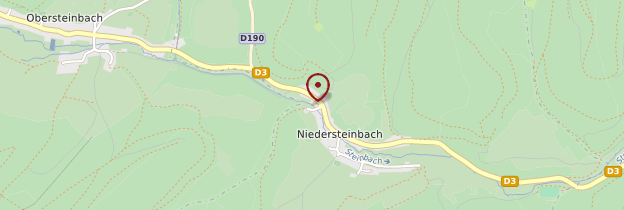 Carte Niedersteinbach - Alsace