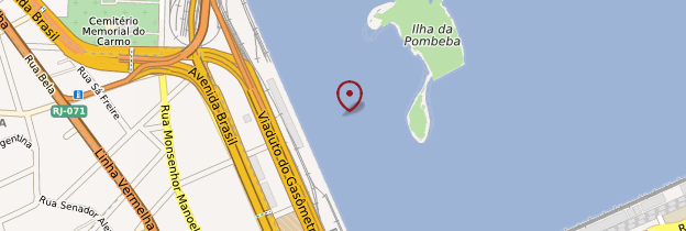 Carte Port de Rio - Rio de Janeiro