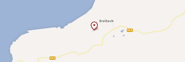 Carte Breidavik - Islande
