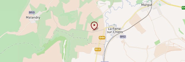 Carte La-Ferté-sur-Chiers - Champagne-Ardenne