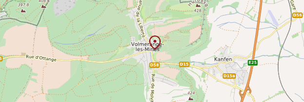 Carte Volmerange-les-Mines - Lorraine