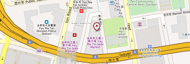 Carte Marché de Jade - Hong Kong