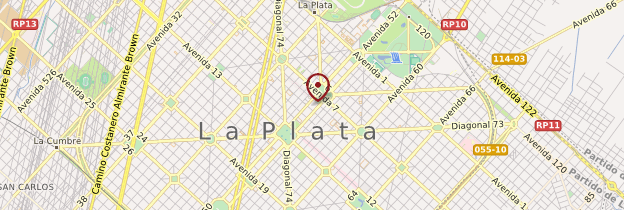 Carte La Plata - Buenos Aires