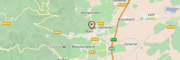 Carte Barr - Alsace