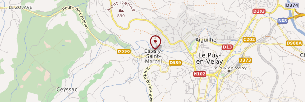 Carte Espaly-Saint-Marcel - Auvergne