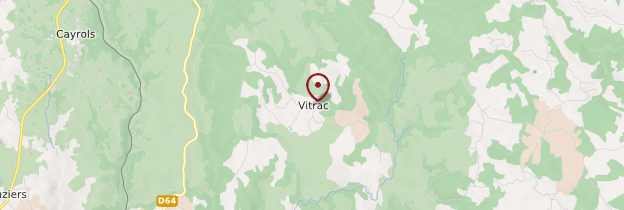 Carte Vitrac - Auvergne