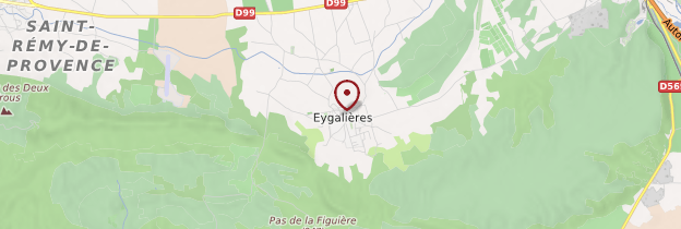 Carte Eygalières - Provence