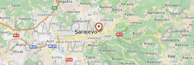 Carte Académie des Beaux-Arts de Sarajevo - Bosnie-Herzégovine