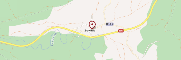 Carte Seynes - Languedoc-Roussillon