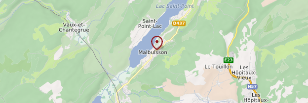 Carte Malbuisson - Franche-Comté
