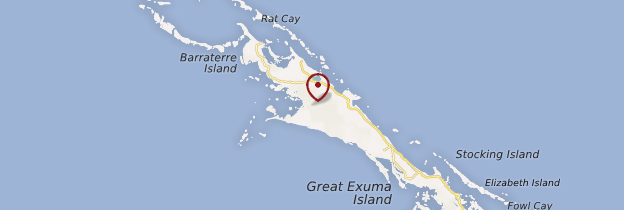 Carte Exumas - Bahamas