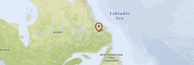 Carte Terre-Neuve-et-Labrador - Canada