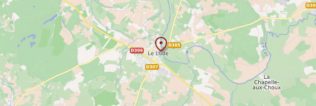 Carte Le Lude - Pays de la Loire