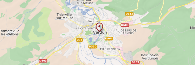 Carte Verdun - Lorraine