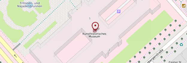 Carte Kunsthistorisches Museum (Musée des Beaux-Arts) - Vienne