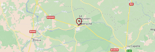 Carte Le Nouvion-en-Thiérache - Picardie
