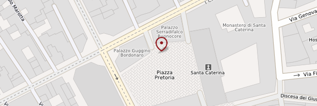Carte Piazza Pretoria - Sicile