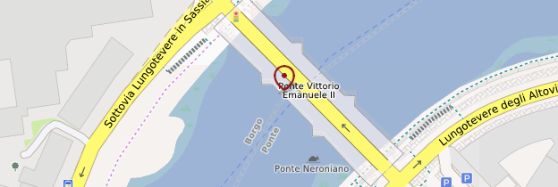 Carte Ponte Vittorio Emanuele II - Rome