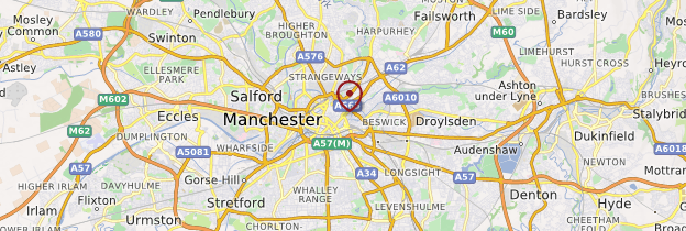 carte de manchester en angleterre Manchester | Angleterre du Nord Ouest | Guide et photos 