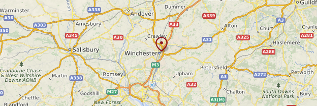 Carte Winchester - Angleterre
