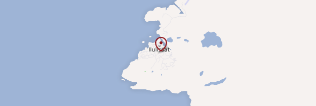 Carte Ilulissat - Groenland