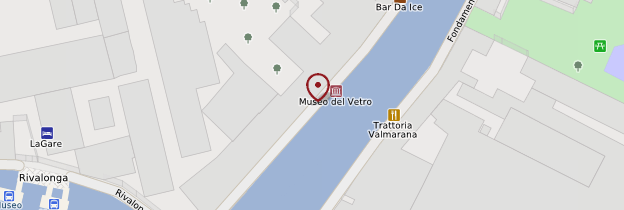 Carte Musée du verre de Murano - Venise