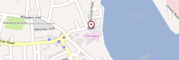Carte Fort Jesus - Kenya