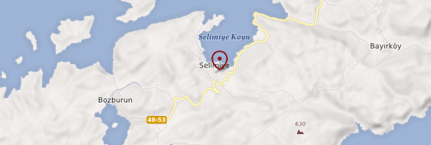 Carte Selimiye - Turquie