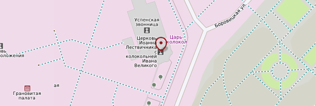 Carte Tour-clocher d'Ivan-le-Grand  - Moscou