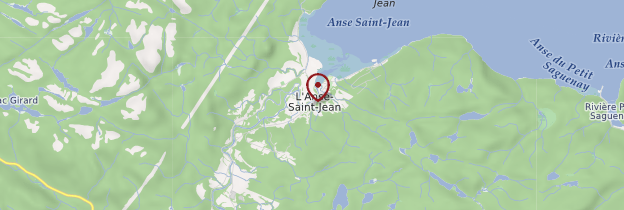 Carte Anse-Saint-Jean - Québec