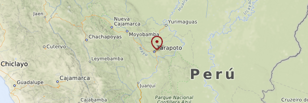 Carte Tarapoto - Pérou