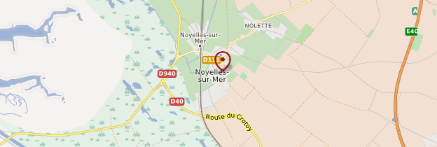 Carte Noyelles-sur-Mer - Picardie