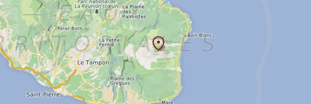 Carte Morne Langevin - Réunion