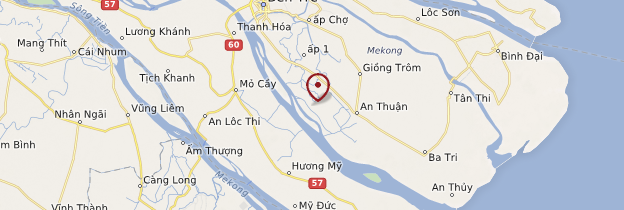 Carte Bên Tre - Vietnam