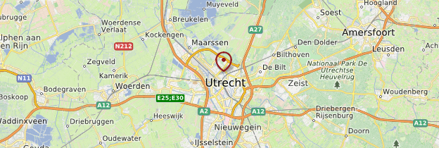 Carte Province d'Utrecht - Pays-Bas