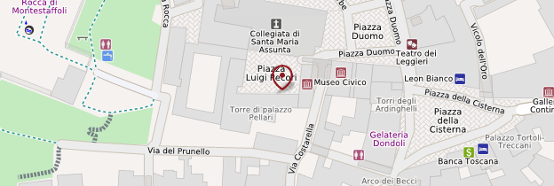 Carte Piazza Pecori - Toscane