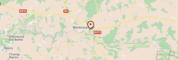 Carte Montmirail - Champagne-Ardenne