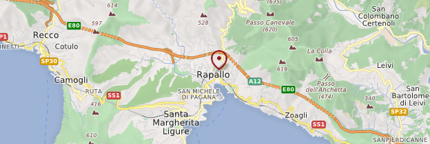 Carte Rapallo - Italie