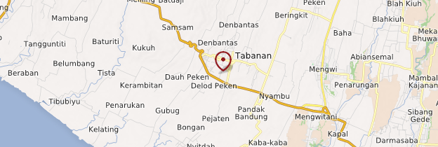 Carte Tabanan - Bali